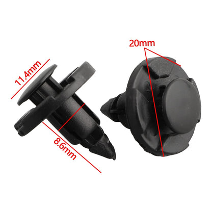 Trim Clips x100 for Nissan 350Z 370Z Almera Cube Leaf Micra Navara