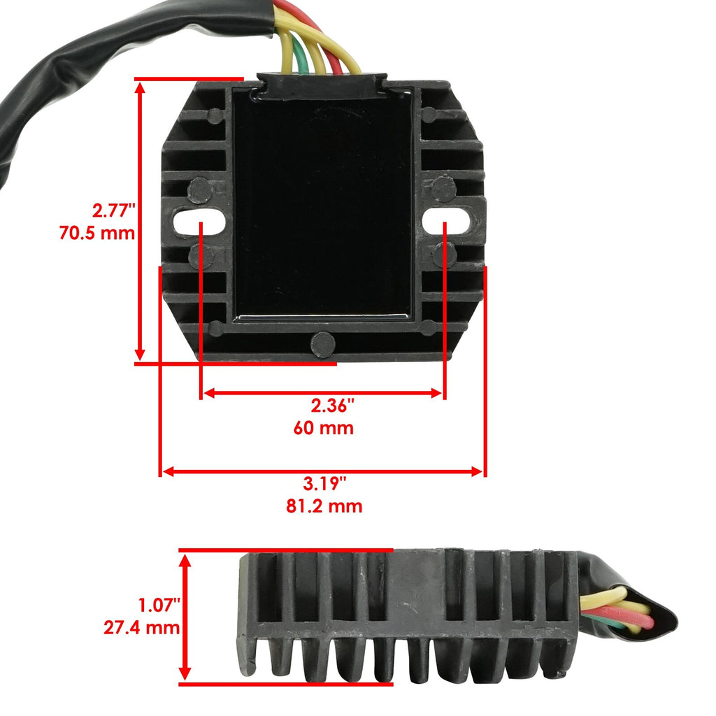 Stator and Regulator Rectifier for Honda TRX300EX Sportrax 300EX (1993–2006)