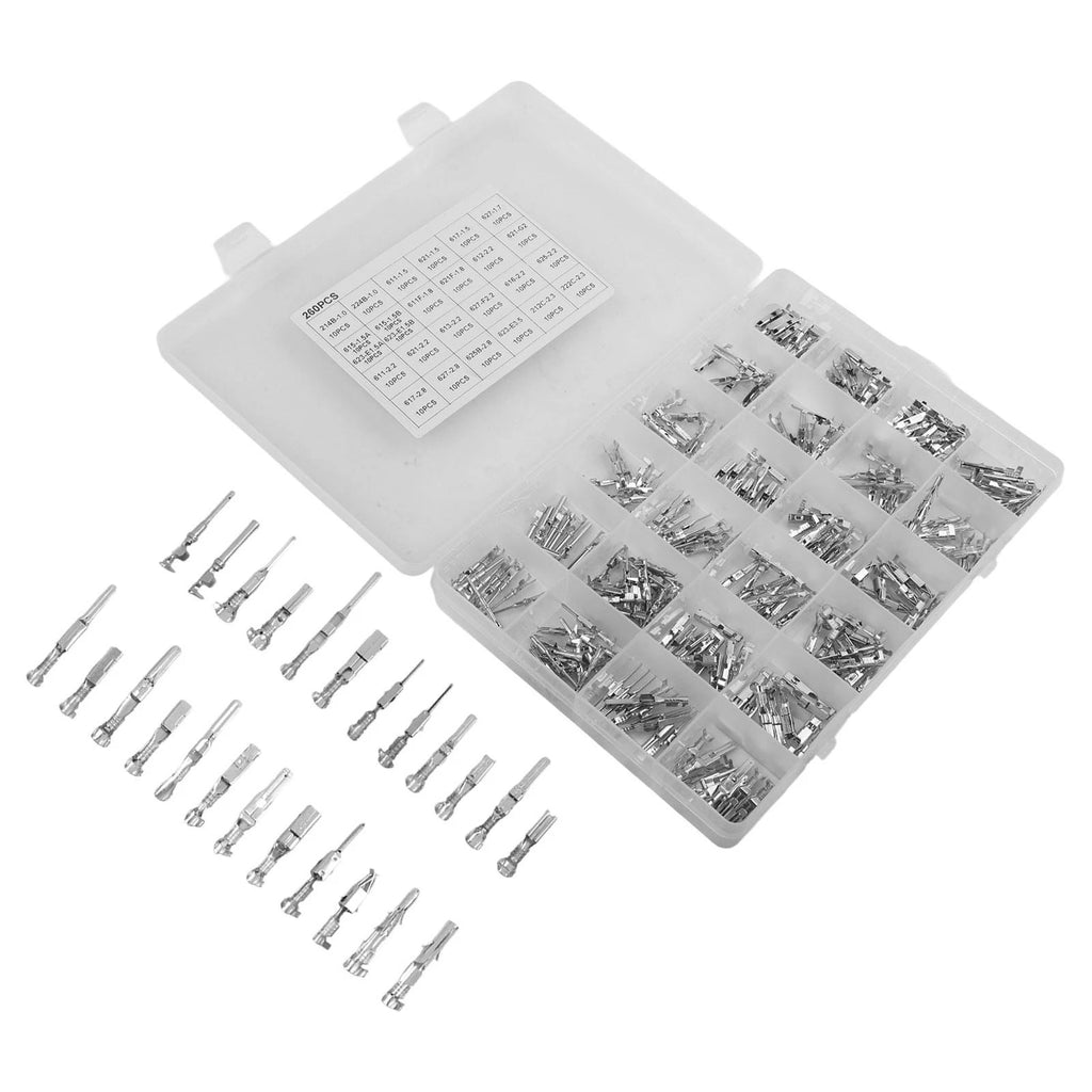 260Pcs Electrical Pins Kit for Marine and Industrial Use