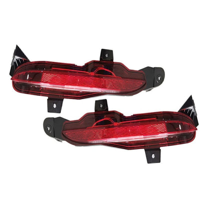 Rear Bumper Fog Lamp Light ABS for Land Rover Range Rover Velar (2018) Pair