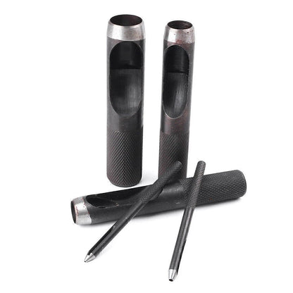 Round Steel Leather Craft Hole Punch Tool for Belt