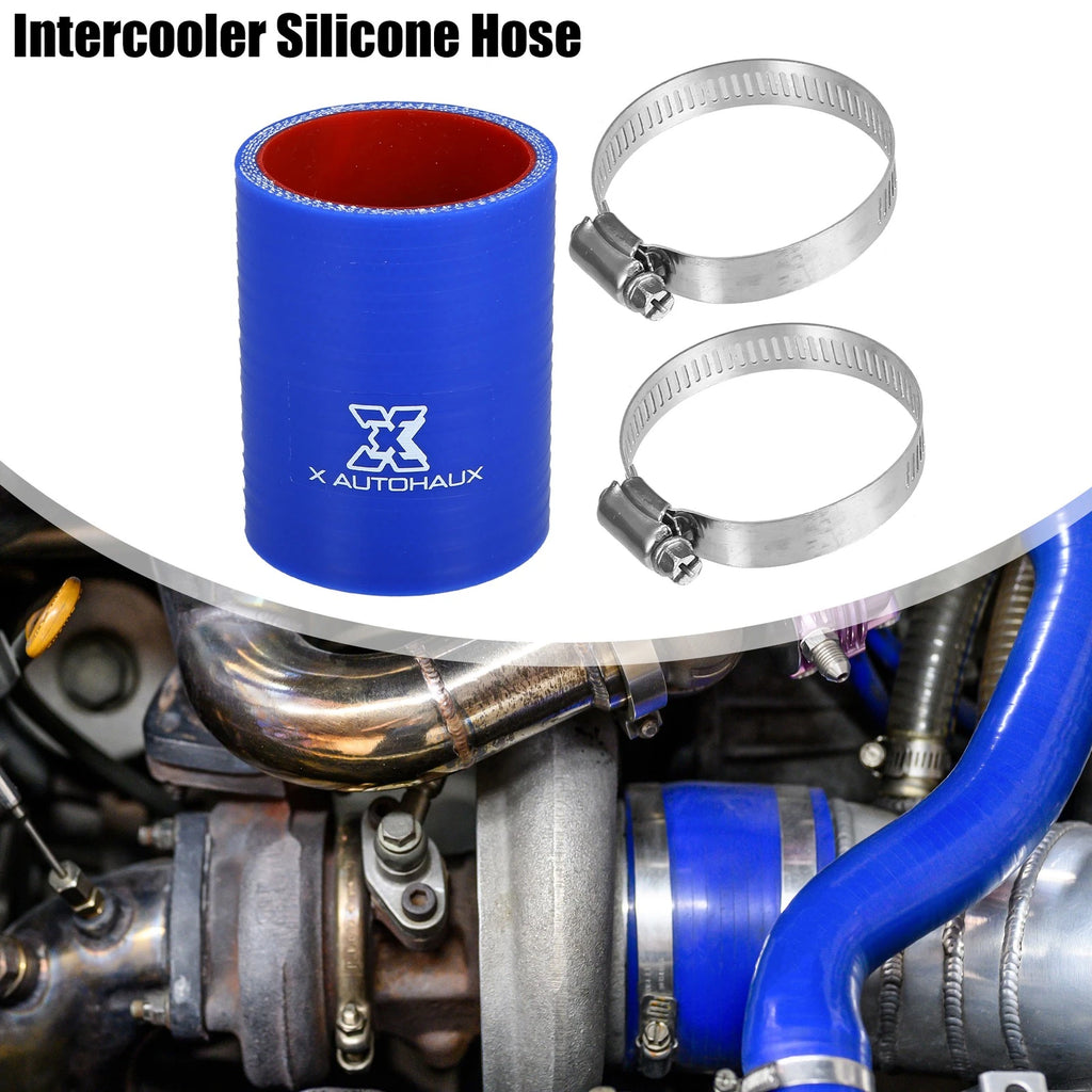 2" ID Straight Silicone Reducer Hose for Car (Intercooler, Blue)