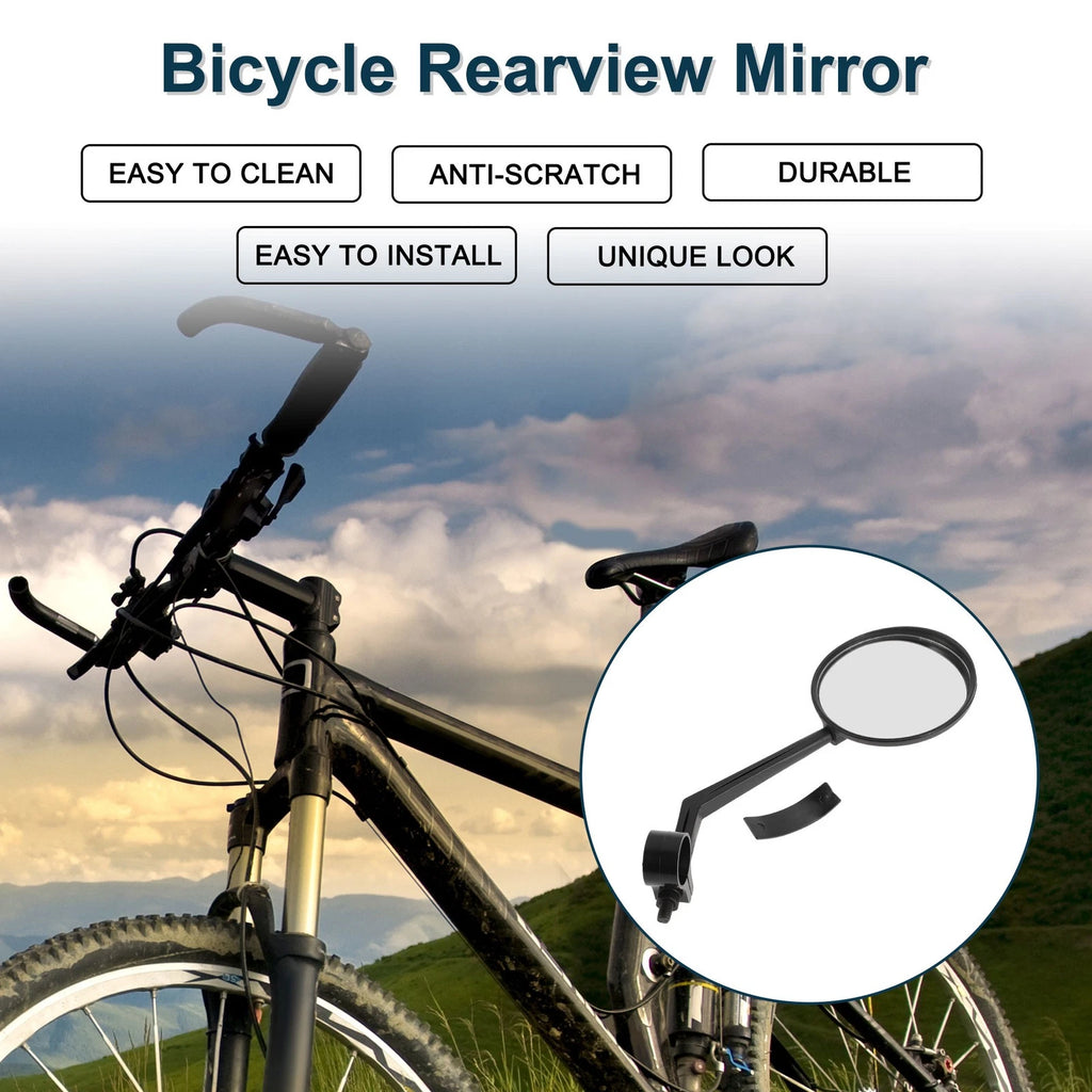 Universal Rearview Mirror Replacement for Bicycle Mountain Road Bike (1 Piece)