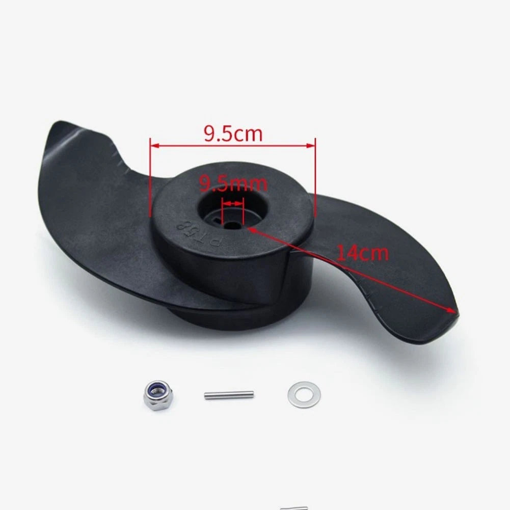 Anti-tangling Outboard Propeller for Quick-install DIY Replacement