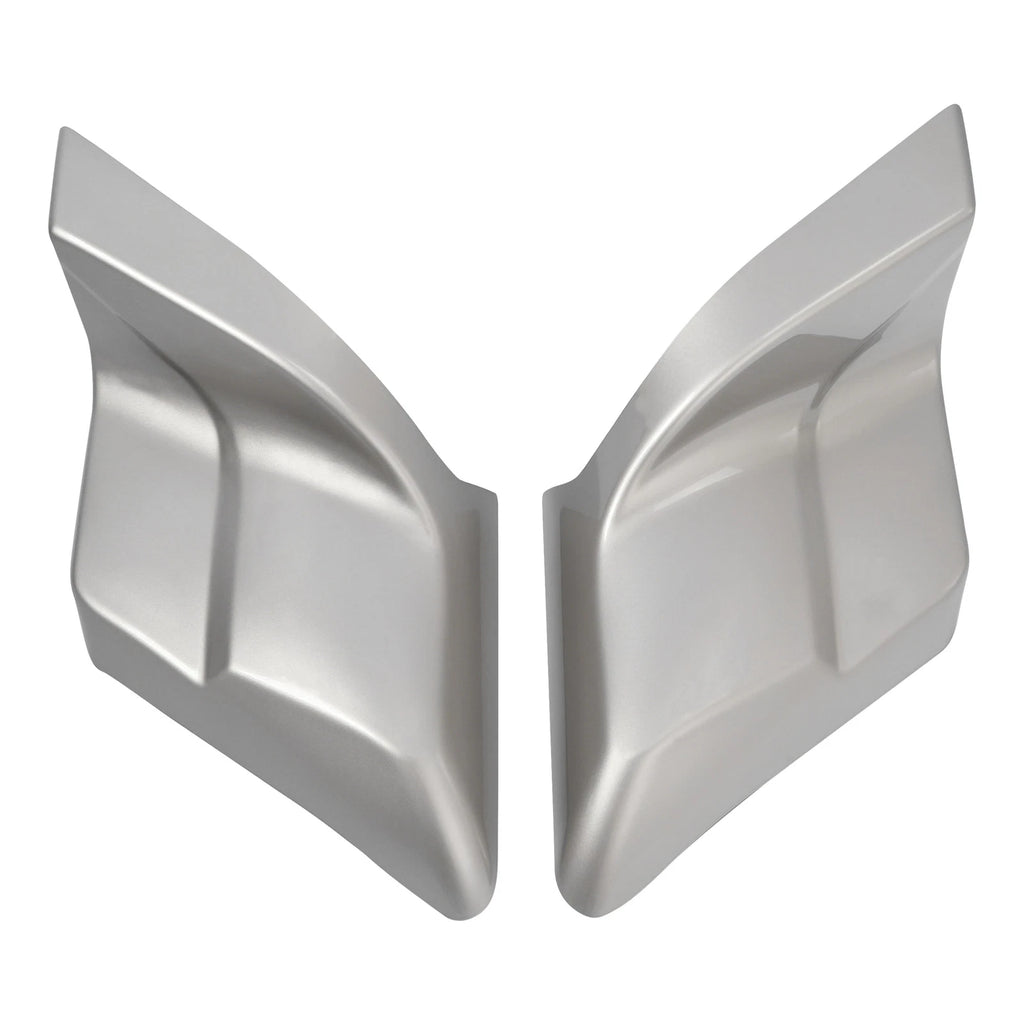 Stretched Side Covers Panel for Harley Street Glide (2014–2024) Silver