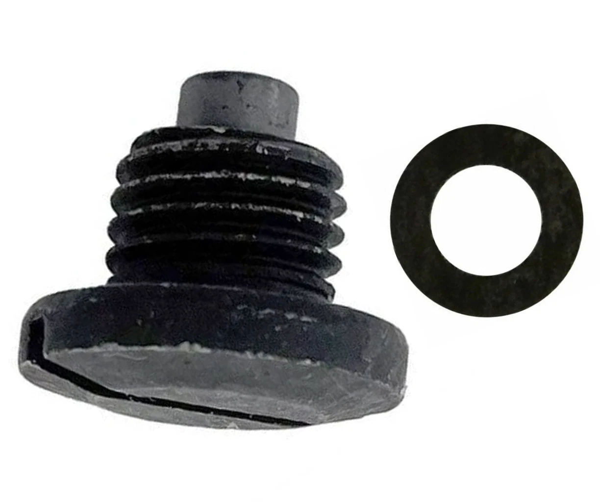 Magnetic Gear Oil Drain Plug with Gasket for Suzuki (4-Stroke) (55128-93L00, 09168-10034)