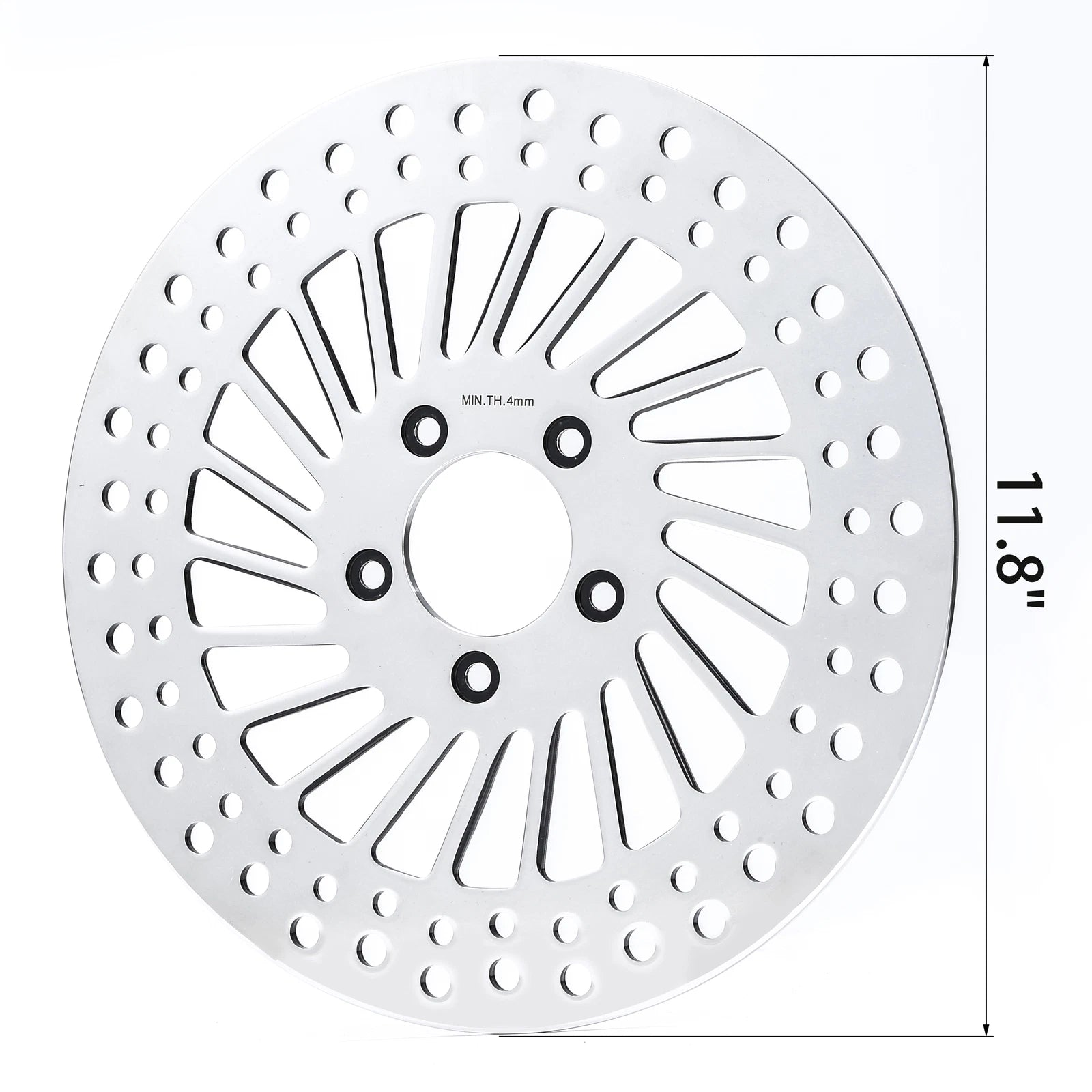 Front Left Brake Rotor for Harley Touring, Dyna Super Glide (2006–2017)
