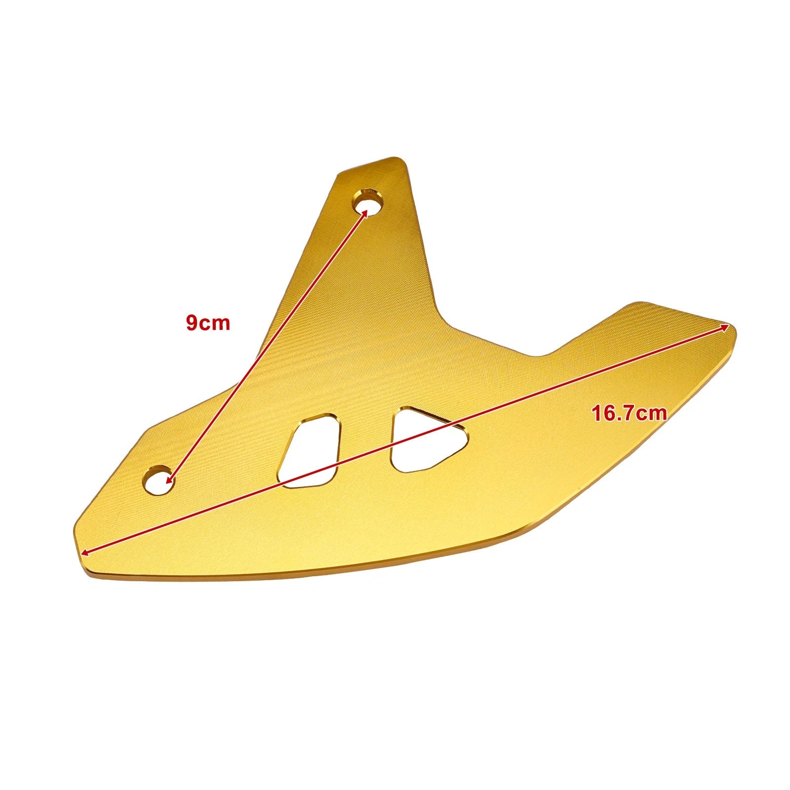Rear Brake Disc Guard Cover for Suzuki DR-Z400SM (2000–2024) DRZ400/S/E Gold