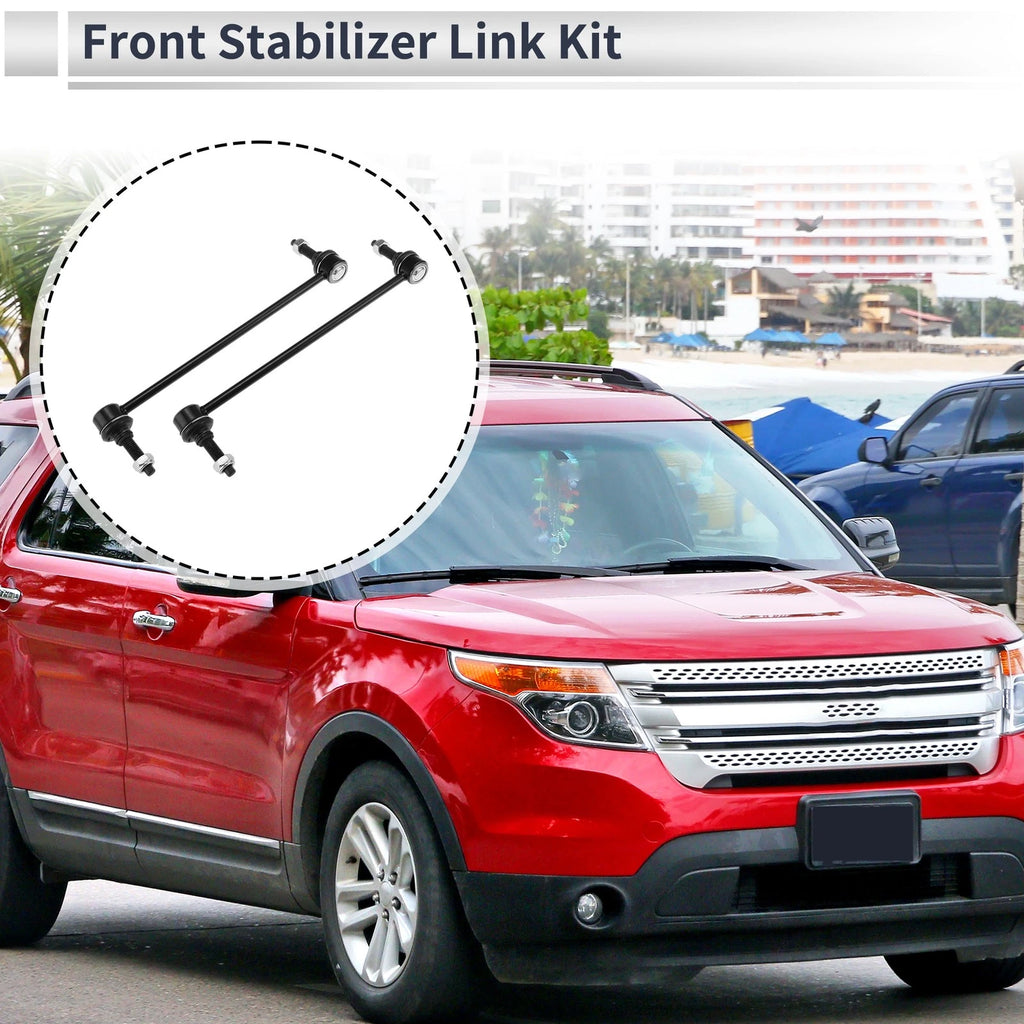 Front Stabilizer Link Bushingless for Ford Explorer (2011–2019) No.BB5Z5K483A Black