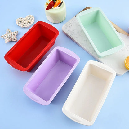 Silicone Baking Pans for Mini Loaf Cake (Flexible, Easy Release)