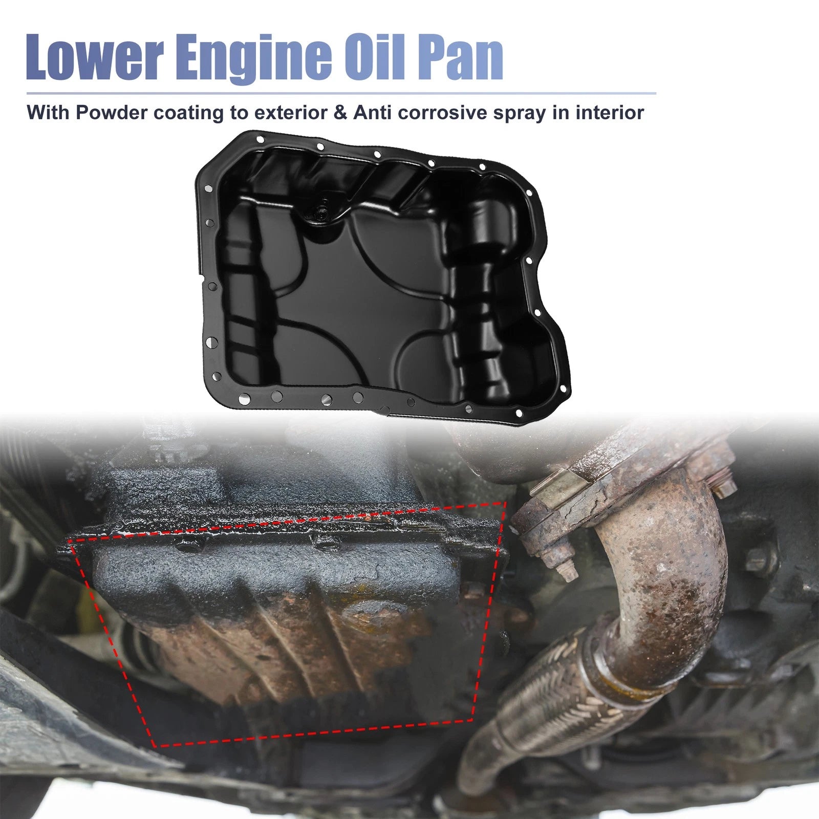 Engine Oil Pan Replacement for Dodge Dart 2012–2014 for Jeep Cherokee 2014