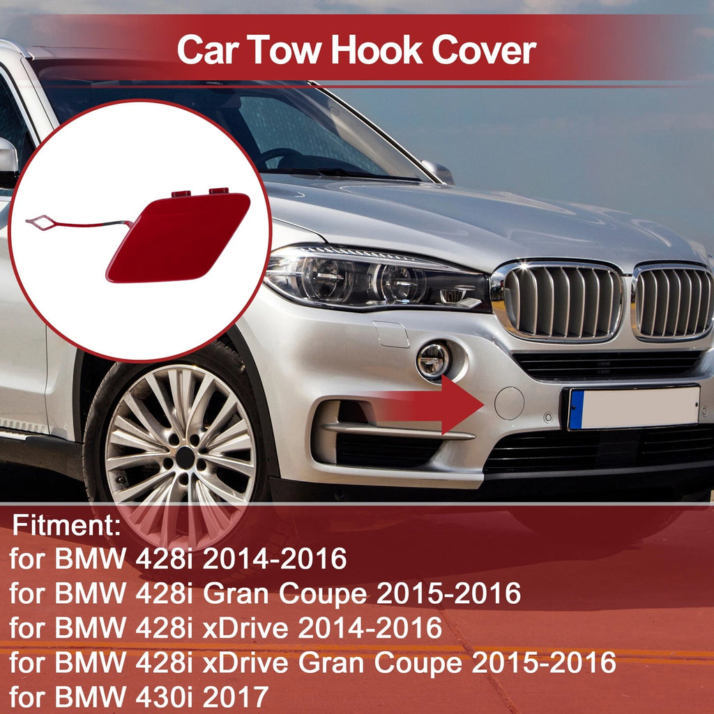 Rear Tow Hook Cover Replacement for BMW 428i (2014–2016)