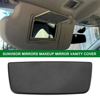 Sun Visor Mirror Cover for Porsche Boxster 718 (2017–2024) No. 982857551 Black