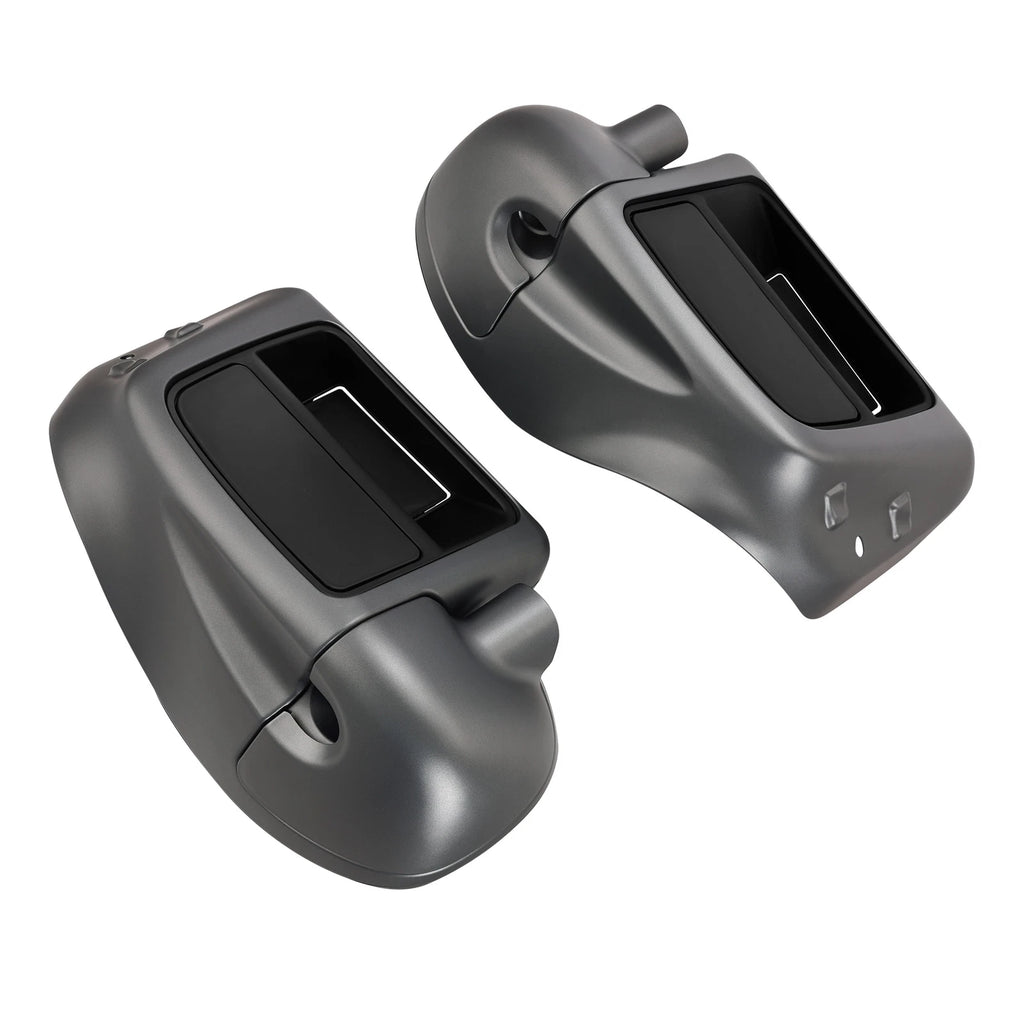 Lower Vented Fairings for Harley Electra Glide (2014–2025) Charcoal Denim