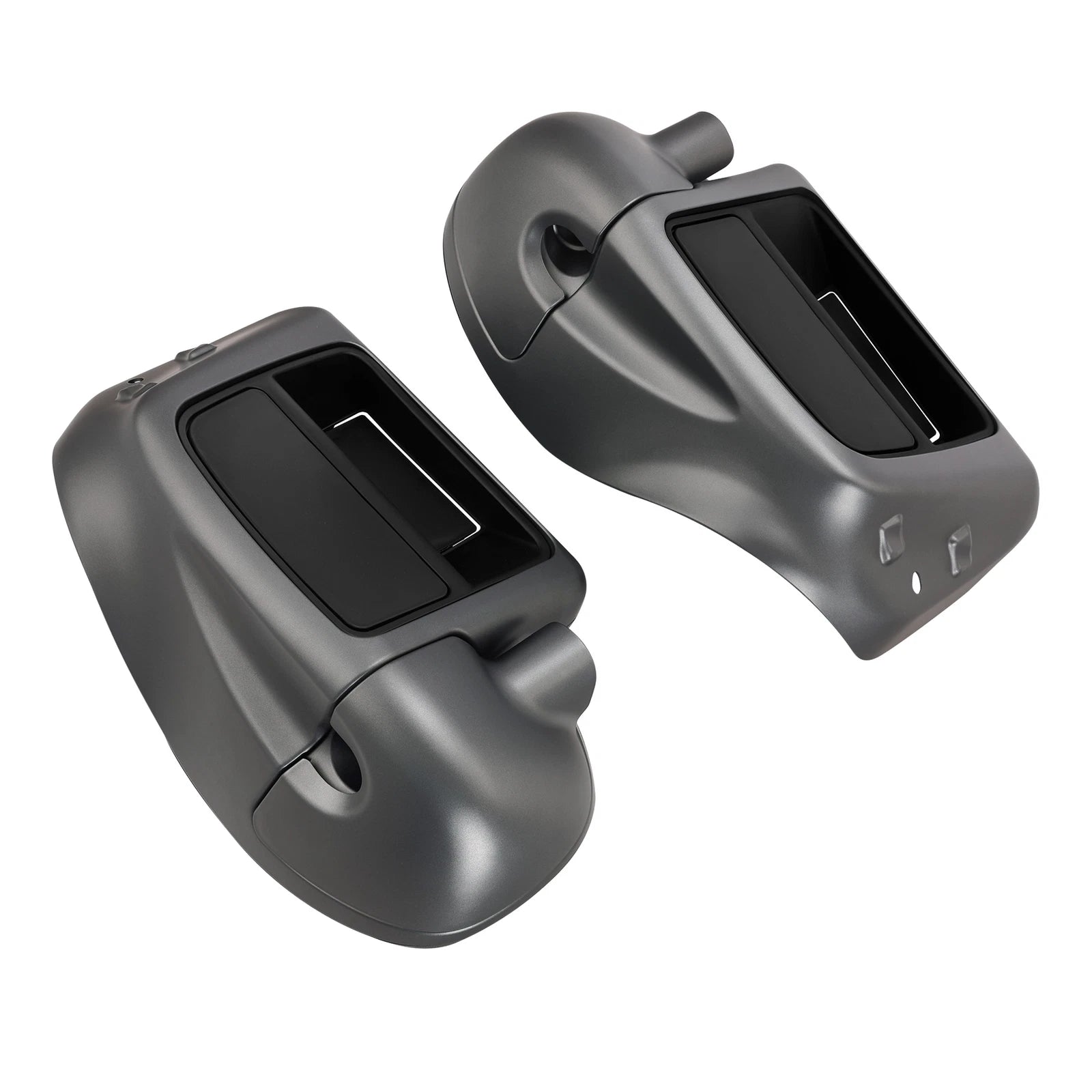 Lower Vented Fairings for Harley Electra Glide (2014–2025) Charcoal Denim