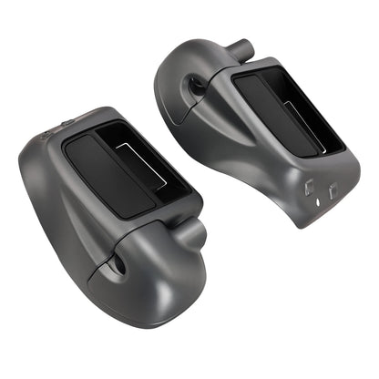 Lower Vented Fairings for Harley Electra Glide (2014–2025) Charcoal Denim