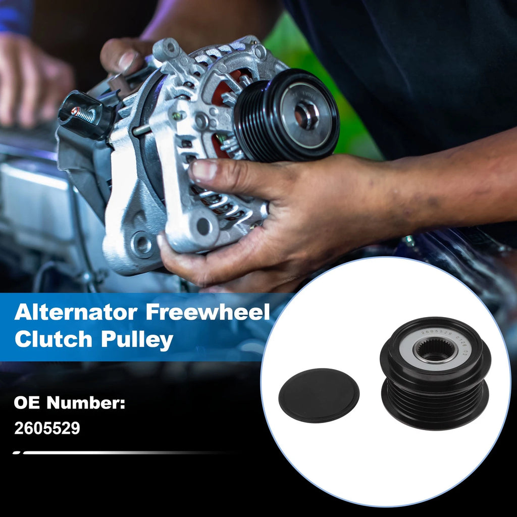 Alternator Freewheel Clutch Pulley Replacement for Chevrolet Equinox (2012–2012)
