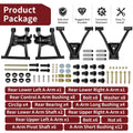 Rear Upper Lower A-Arm Bushing Kit for Polaris Sportsman 400 450 500 600 700 800 (2000–2023)