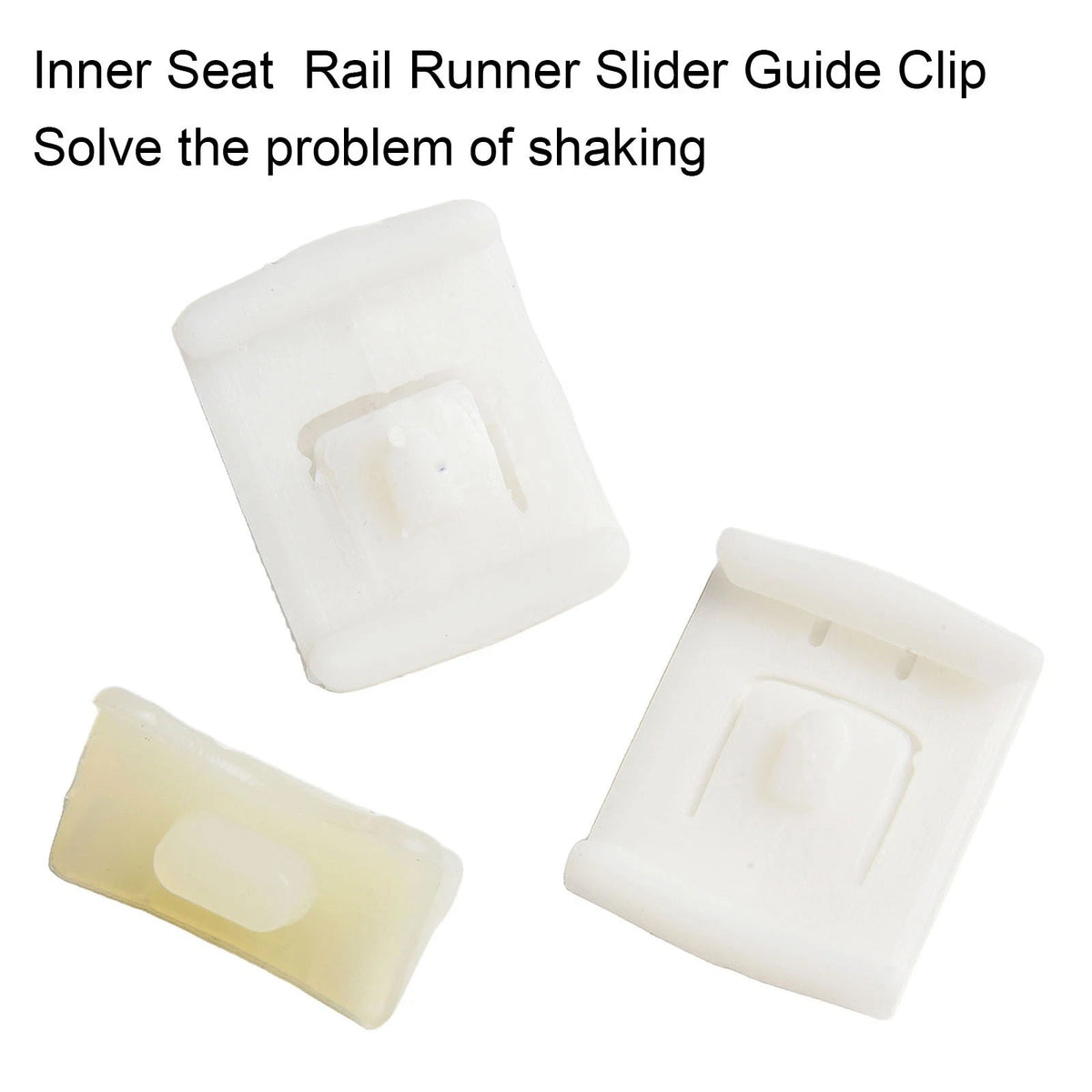 12X Seat Rail Runner Slider Guide Clips for VW Golf Corrado (MK1 MK2 MK3)