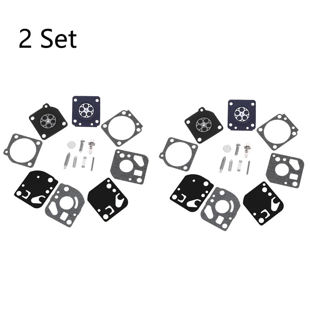 Set of 2 Carburetor Diaphragm Overhaul Kit for Zama RB-29 (N/A)
