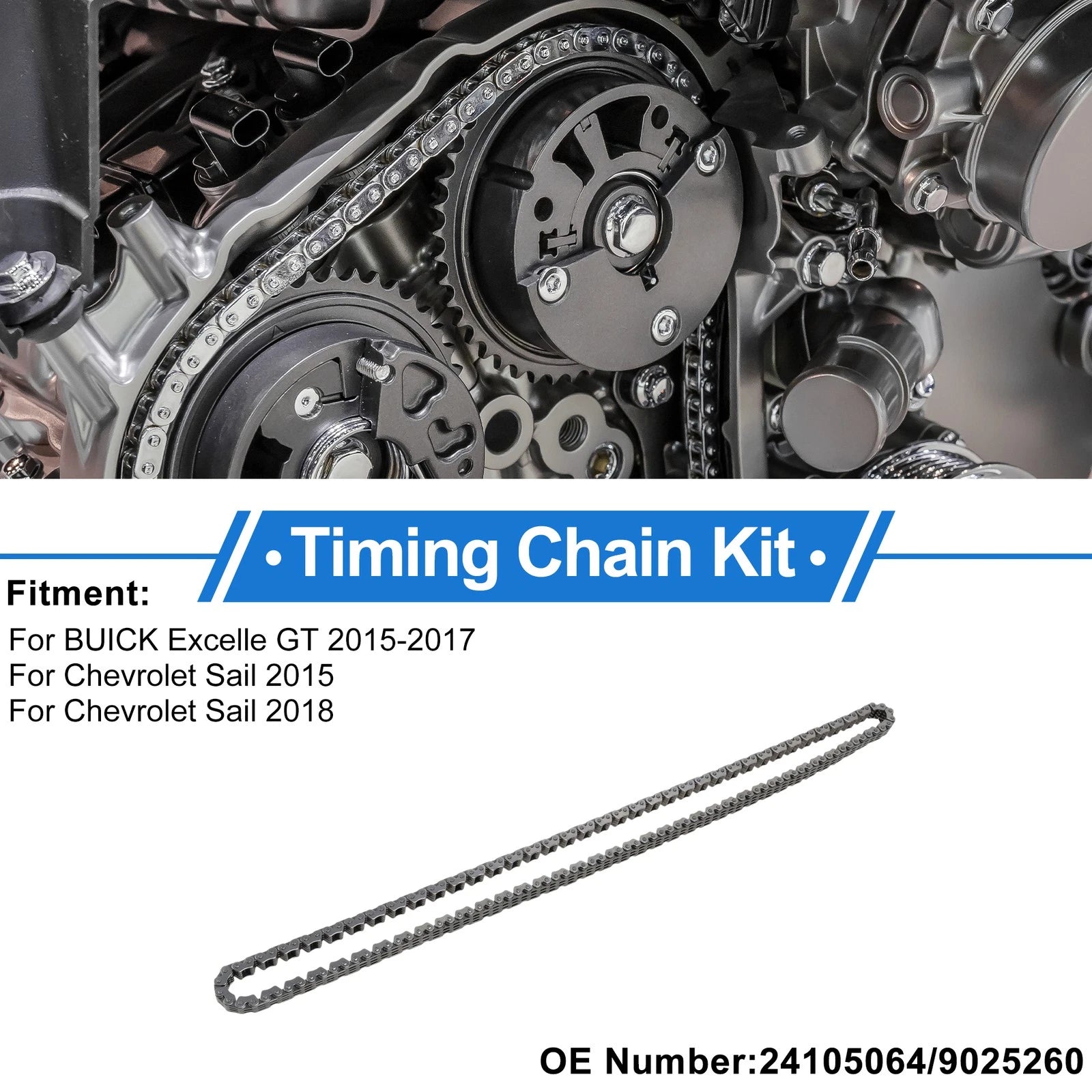 Timing Chain Kit Replacement for Buick Excelle GT (2015–2017)