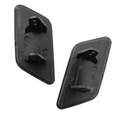 2Pcs Headlight Washer Nozzle Cover Cap Black for BMW X3 (2011–2014)