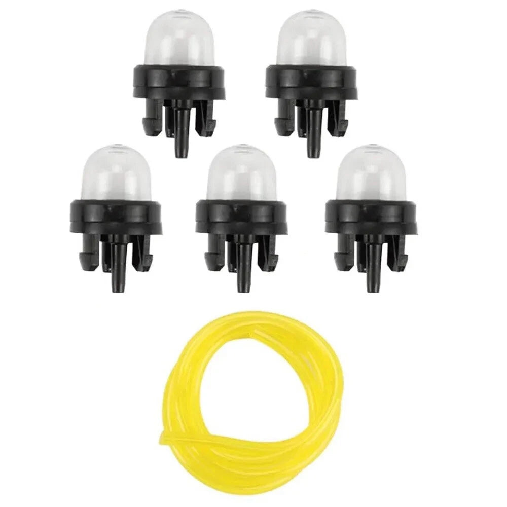 5Pcs Primer Bulb & 2 Feet Fuel Line for McCulloch STIHL MS192C MS211C MS230 MS250