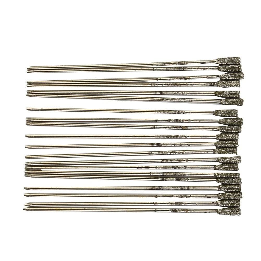 20PCS Diamond Drill Bits for Lapidary Work