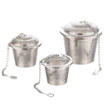 304 Stainless Steel Tea Infuser Ball with Hook for Coffee, Soup, Spices