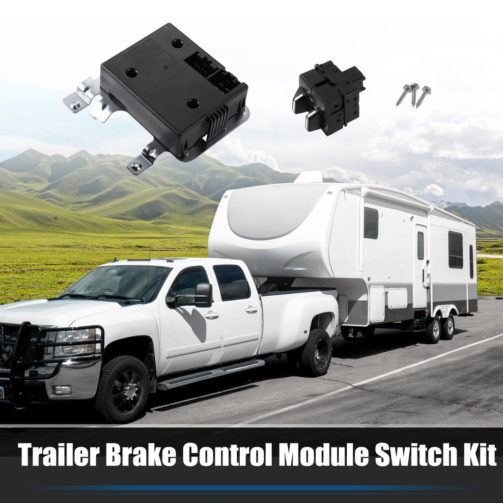 Trailer Brake Control Module Kit with Switch for Ram 1500 2500 (2016–2018)