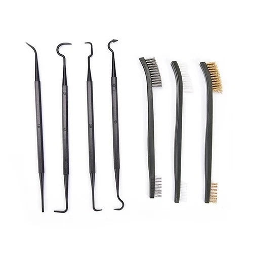 Set of 7 Wire Brushes for Rust Removal Cleaning Tools
