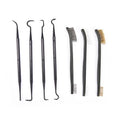 Set of 7 Wire Brushes for Rust Removal Cleaning Tools