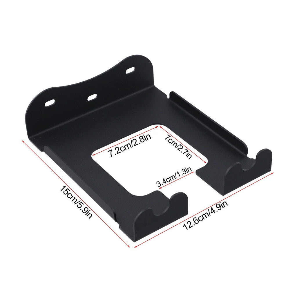 Space Saving Wall Rack for Lawn Mower Storage with Tool Bracket
