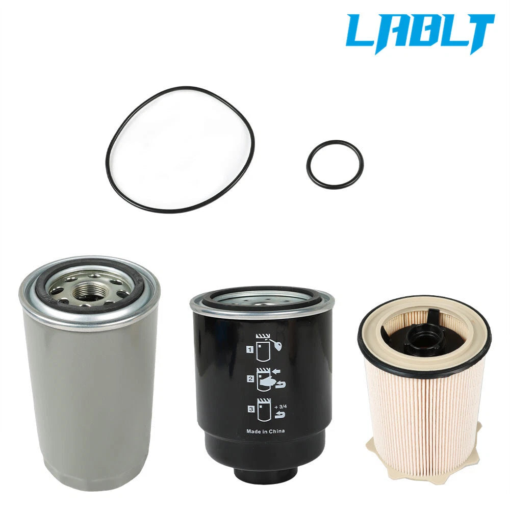 Fuel and Oil Filter Set for Dodge Ram 2500 3500 Cummins Diesel (2013–2018)