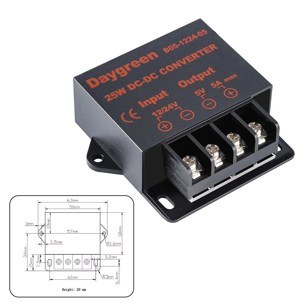 DC Converter for Efficiency Output Voltage Ripple (0.01A)