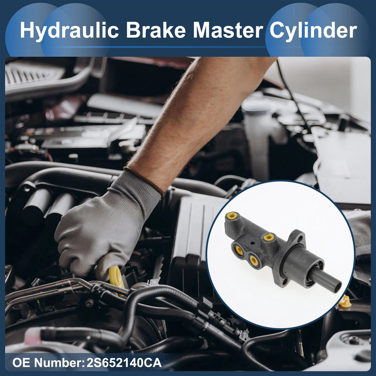 Brake Master Cylinder Replacement for Ford EcoSport (2003–2013)