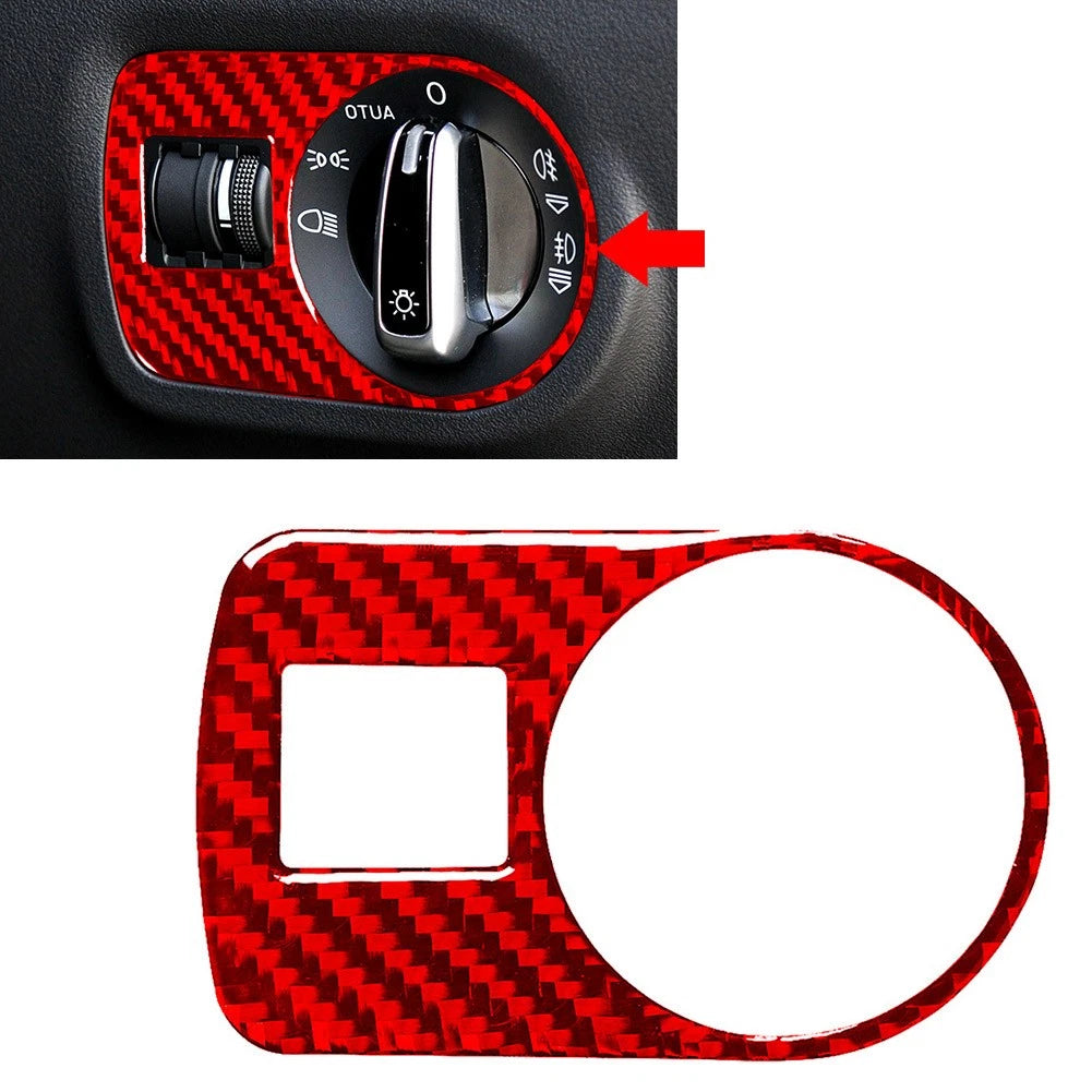 RHD Headlight Switch Button Panel Cover Trim for Audi TT TTS TTRS (2008–2014)