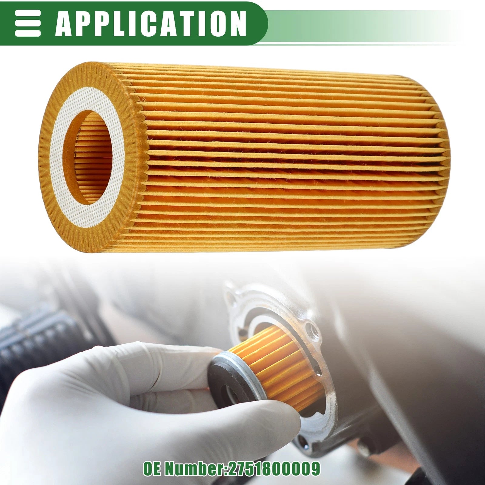 Engine Oil Filter and Fuel Filter Set Replacement for Mercedes C216 W221 (2008–2013)