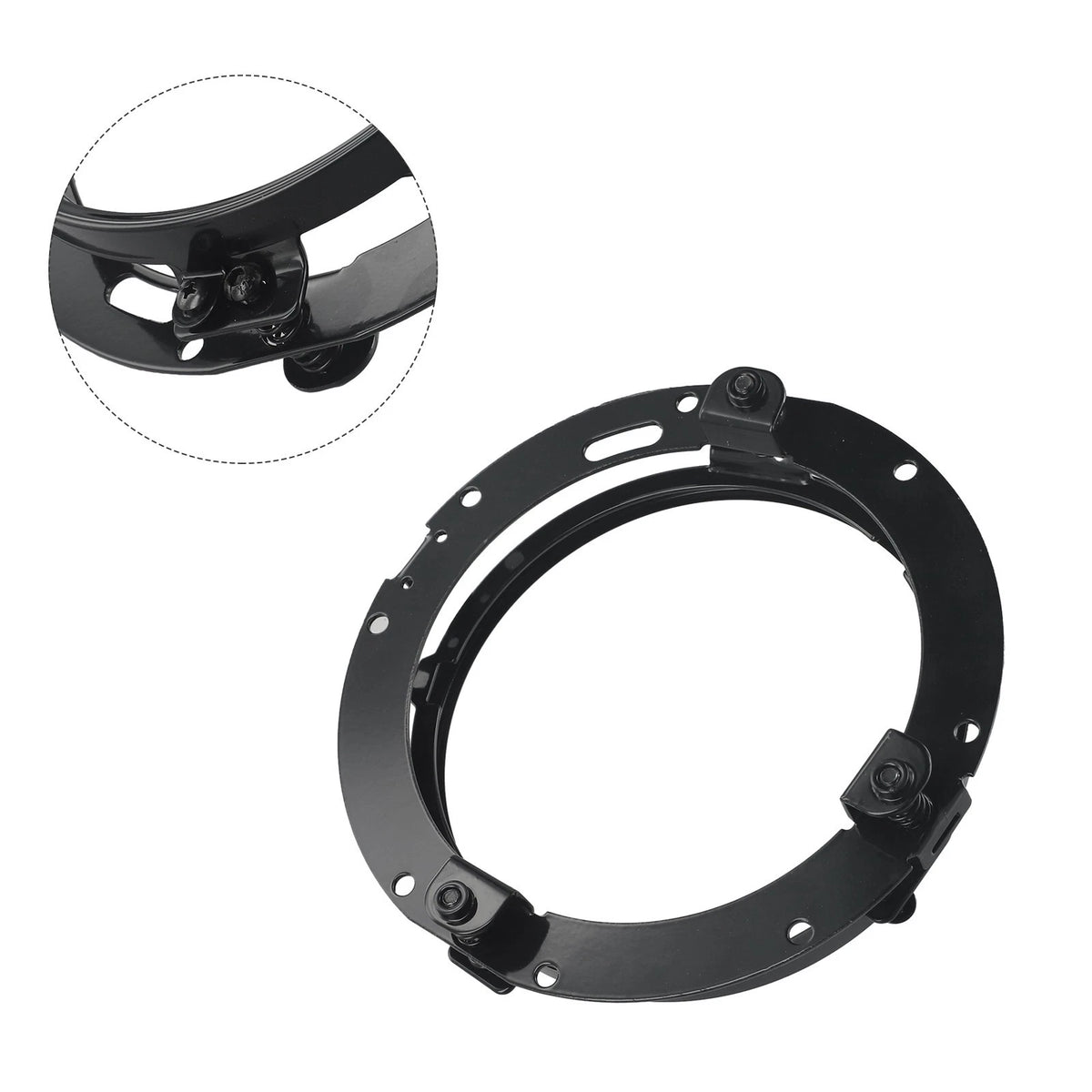 1 Headlight Mounting Bracket For 7-inch Headlight(with Head Lamp Nacelle Kit)