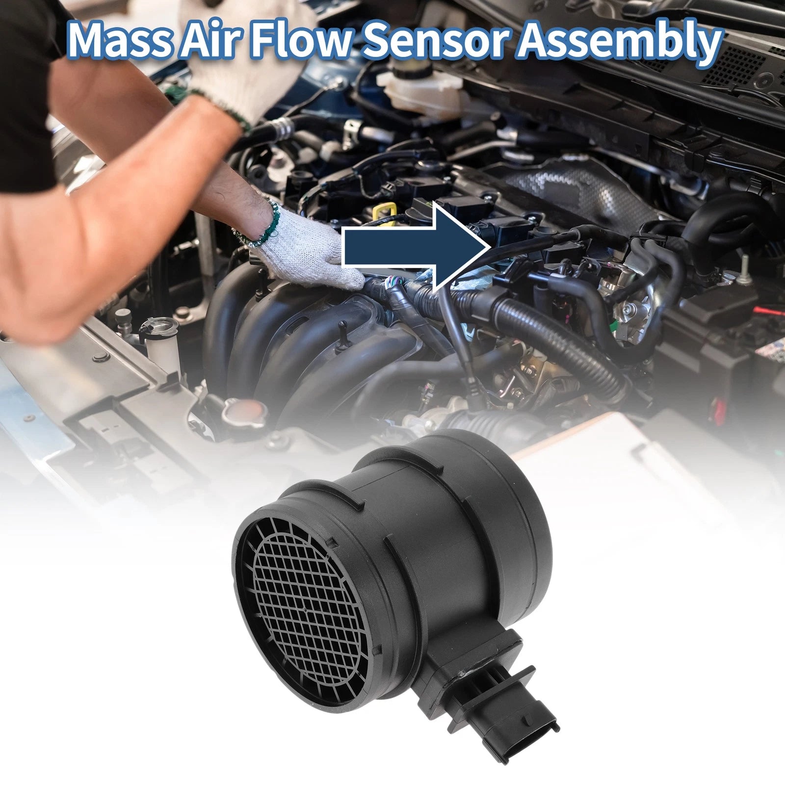 Mass Air Flow Sensor Assembly No. 0281006202 for Isuzu D-Max (2010–2020)