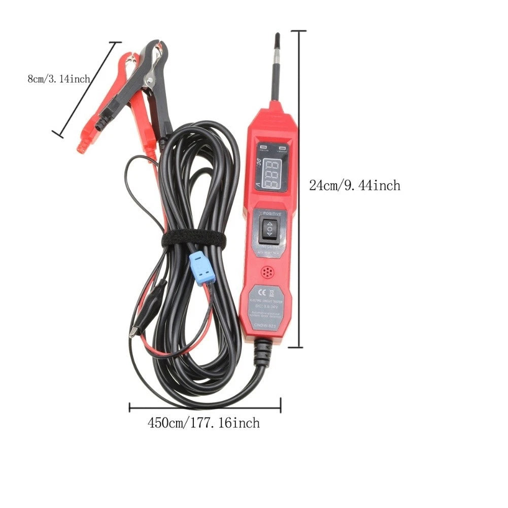 Circuit Testing Tool for Motors, Lamps, Battery Voltage Check