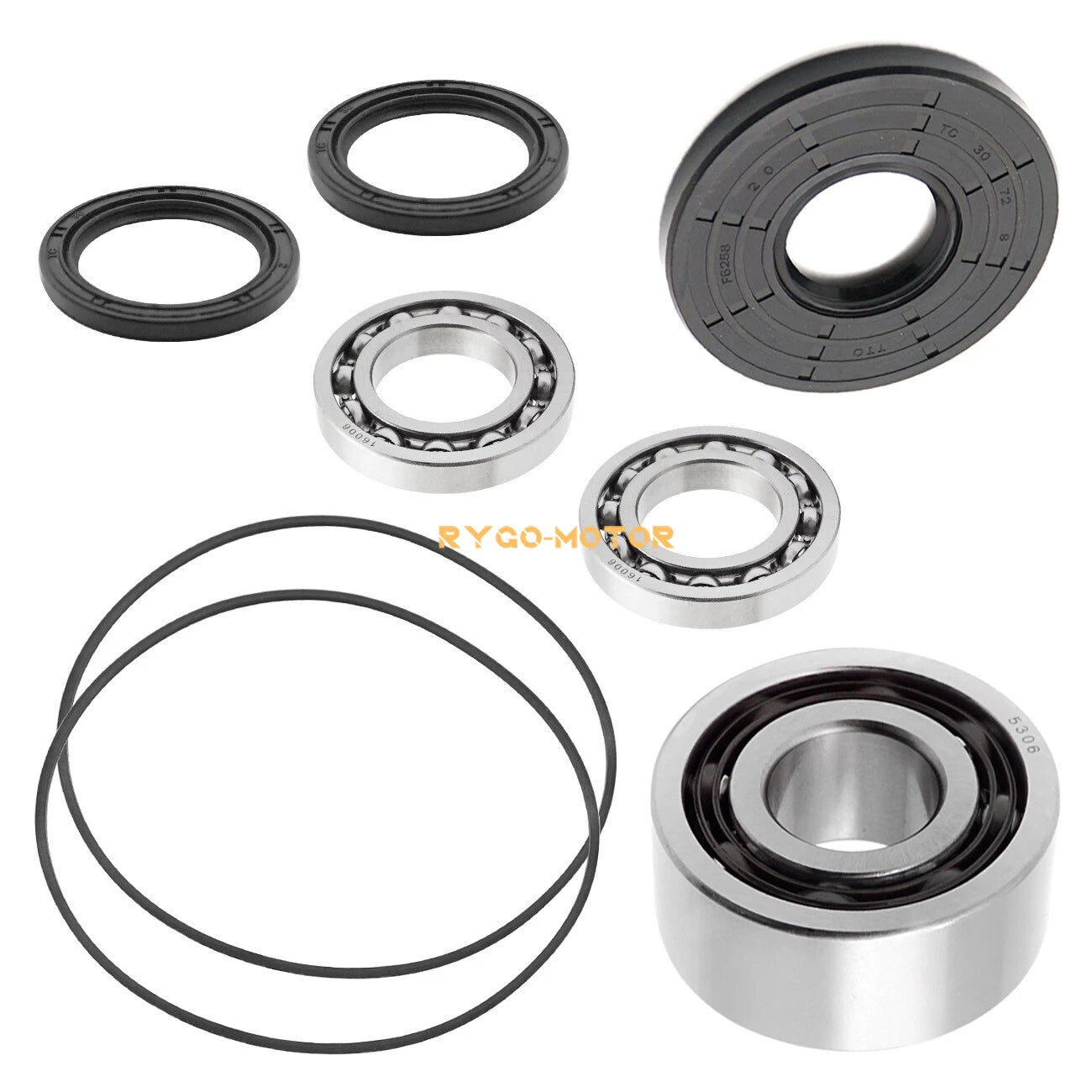 Front Differential Bearing Seal Kit for Polaris Ranger 500 570 900 1000 (2013–2023)