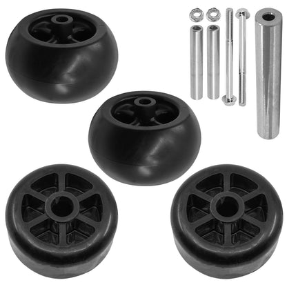 Deck Wheels Kit for John Deere Z720E Z730M Z735E Z740R Z760R ZTrak Mower
