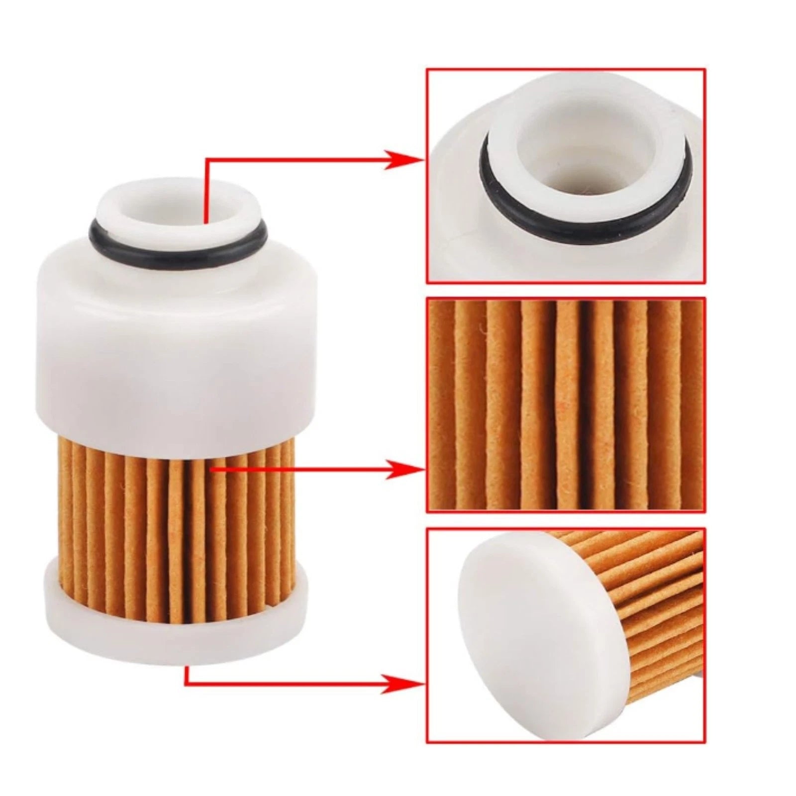 2X Fuel Filter for Mercury Marine Boat (35-8M0168897, 35-8M0149607)