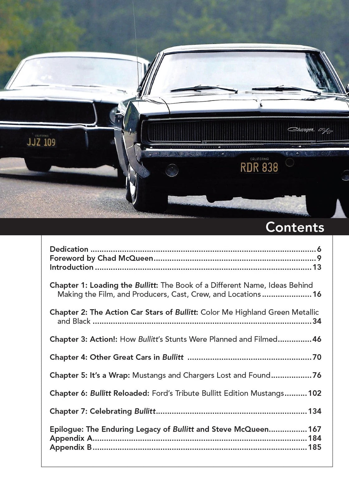 Bullitt book for Ford Mustang (1964–1973)