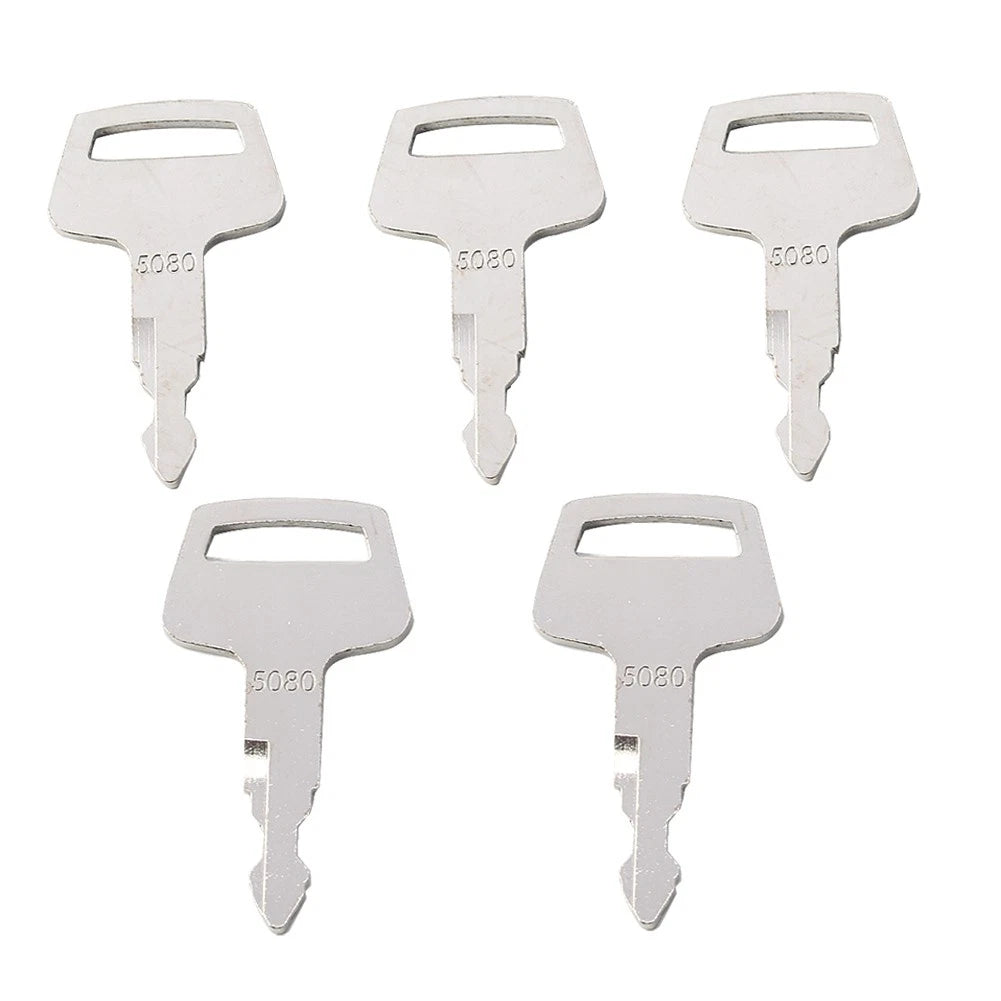 5PCS Ignition Keys for IHI Excavator (Heavy Equipment)
