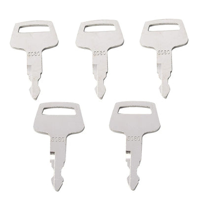 5PCS Ignition Keys for IHI Excavator (Heavy Equipment)