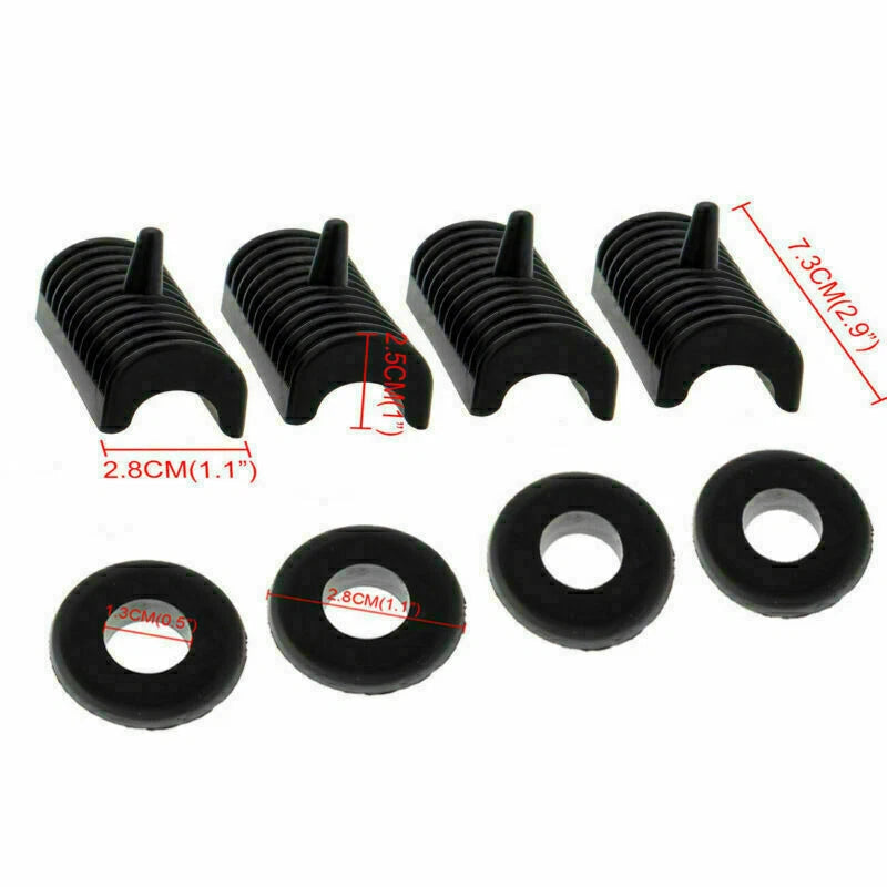 Rubber Cushion Grommets for Harley-Davidson Touring FLH (T9)