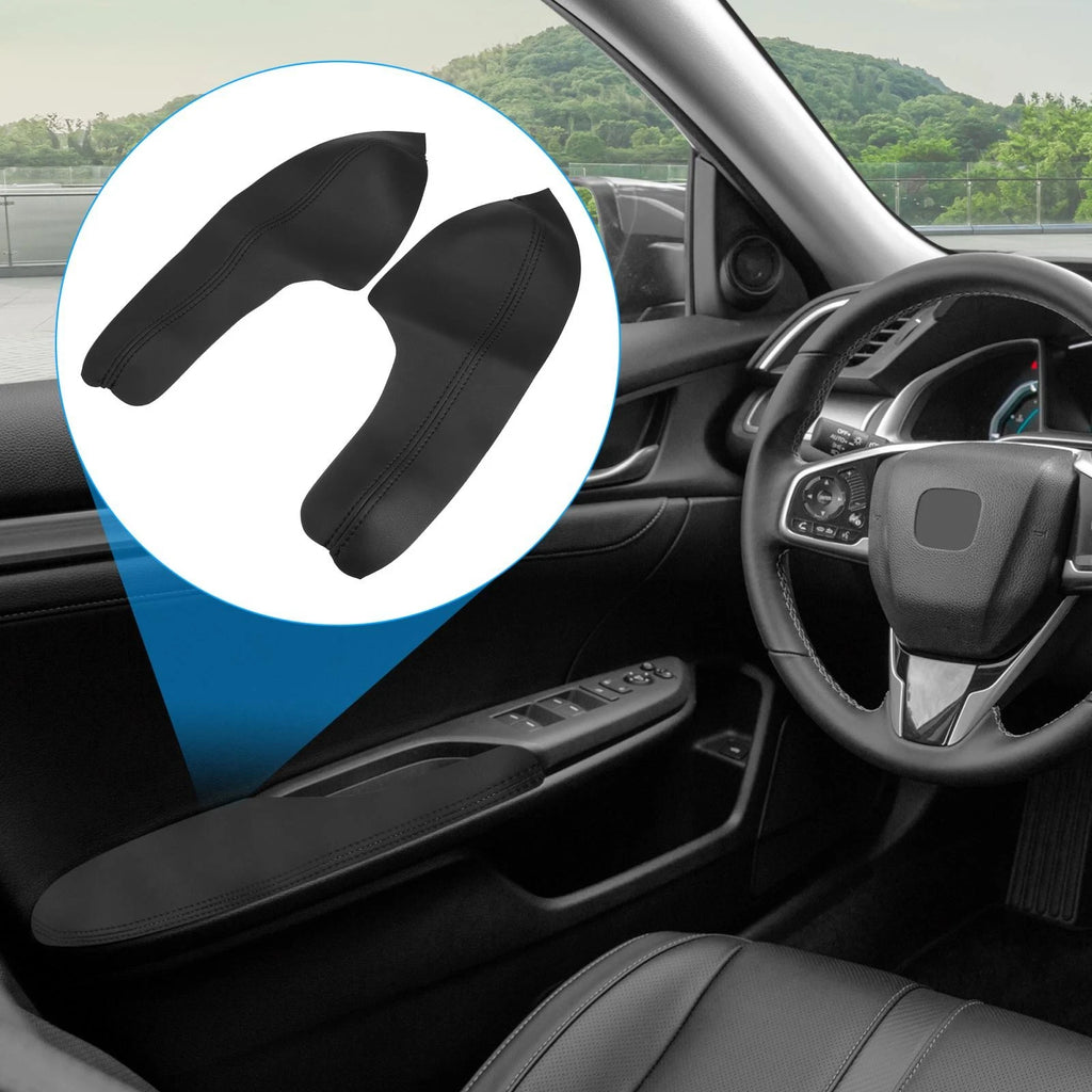 4Pcs Door Armrest Cover Replacement for Honda Civic 10th Gen (2016–2020)
