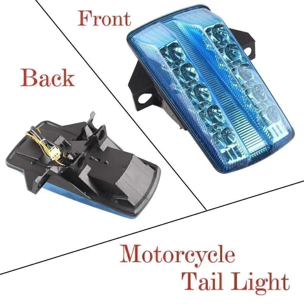 LED Tail Light Brake Lamp for Suzuki SV650 (2003–2008) Blue